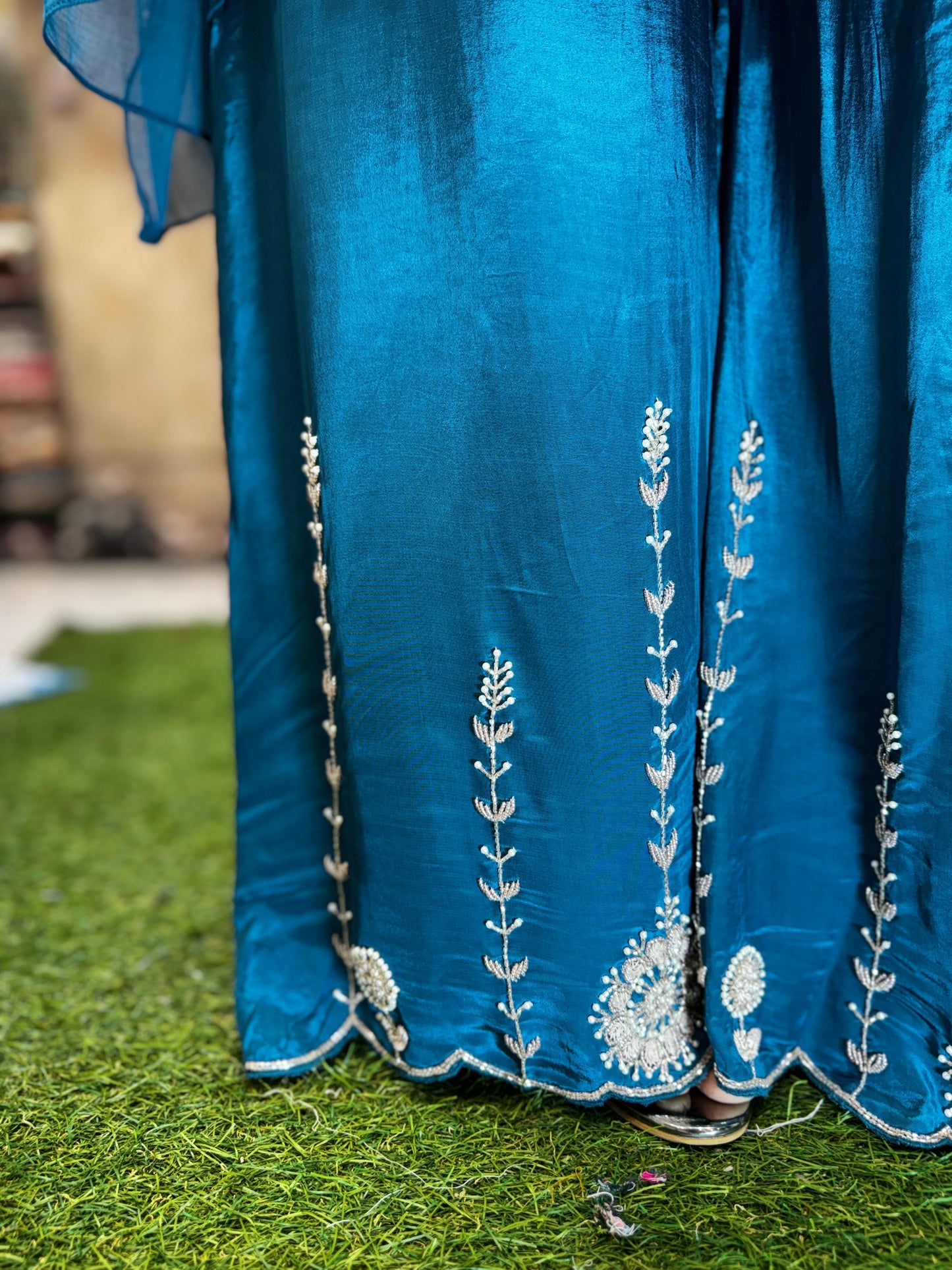Pure Crep Turqish Blue 3pc Set