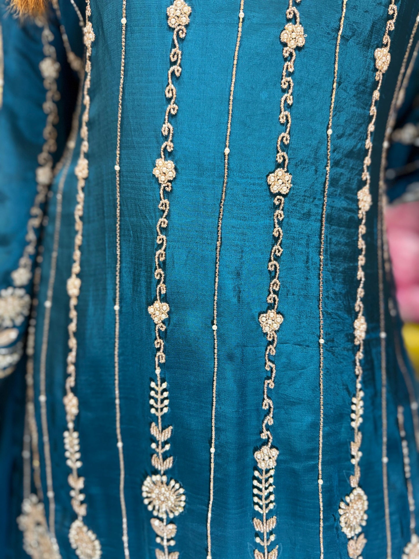 Pure Crep Turqish Blue 3pc Set