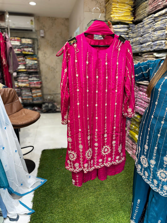 Pure Crep Pink 3pc Set