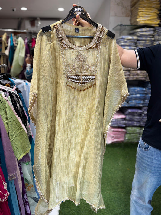 Pure Glass Tissue Moss Green 3pc Set