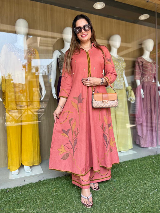 Pure Cotton Rose Pink 2pc Set