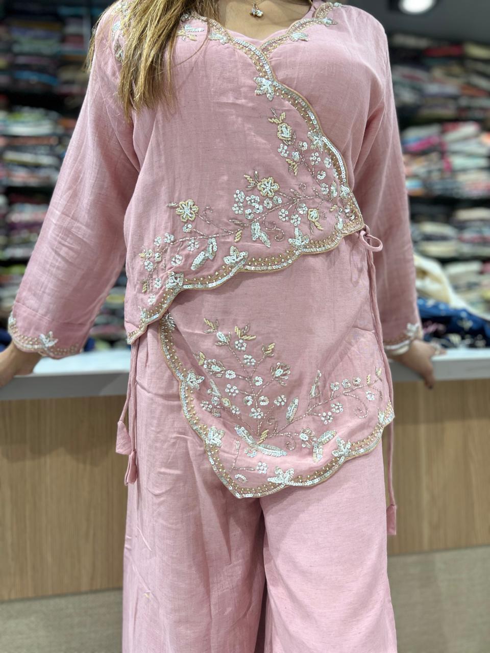 Pure Dola Silk Pink 2pc Set