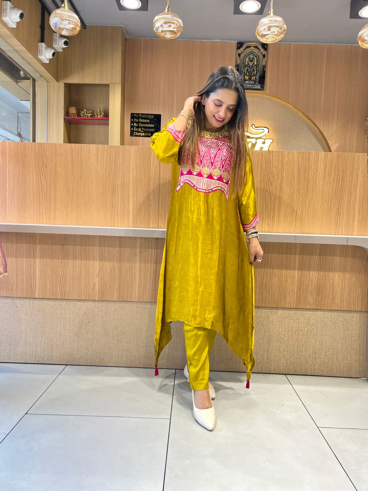 Pure Modal Crep Yellow 2pc Set