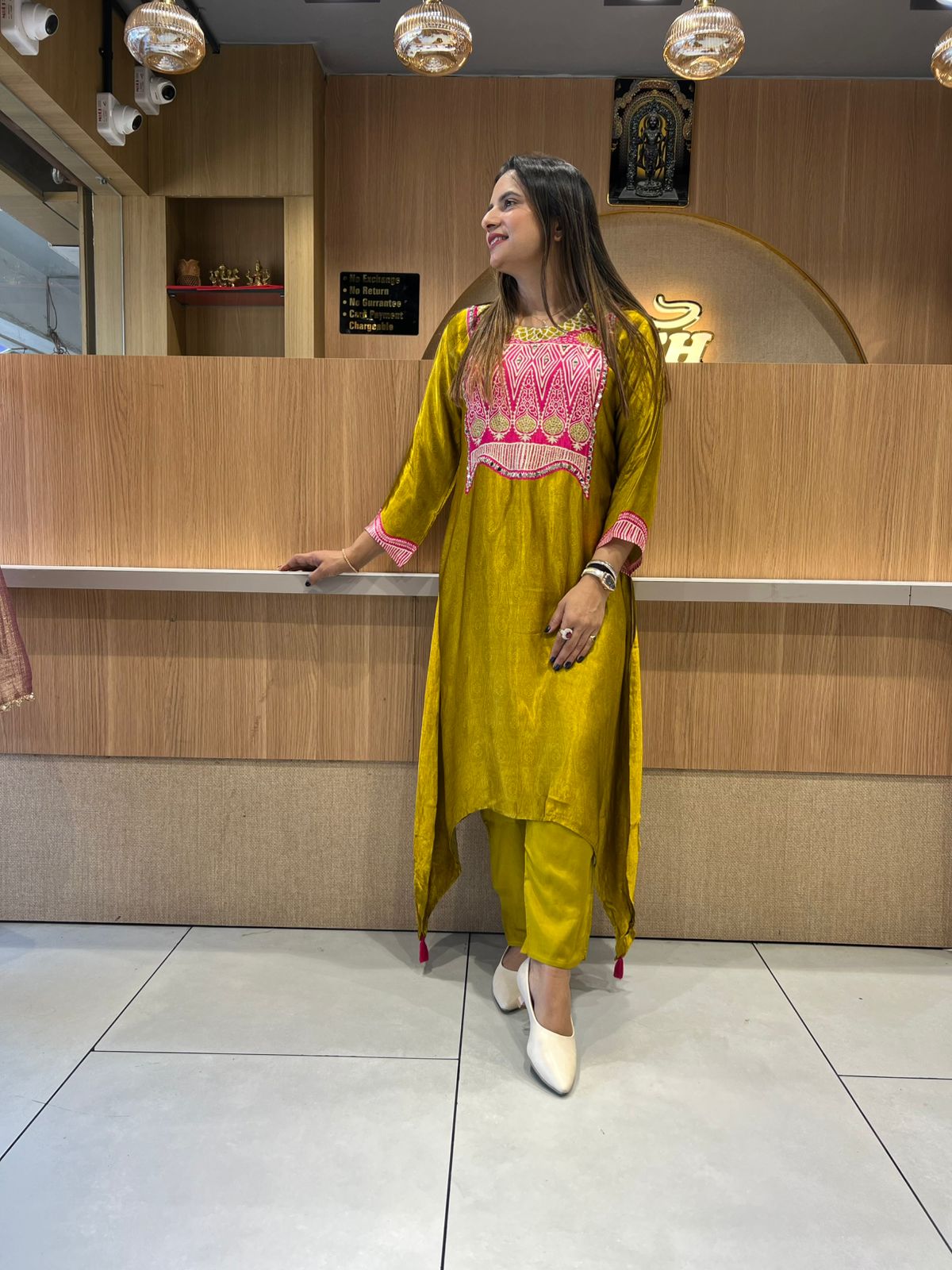 Pure Modal Crep Yellow 2pc Set