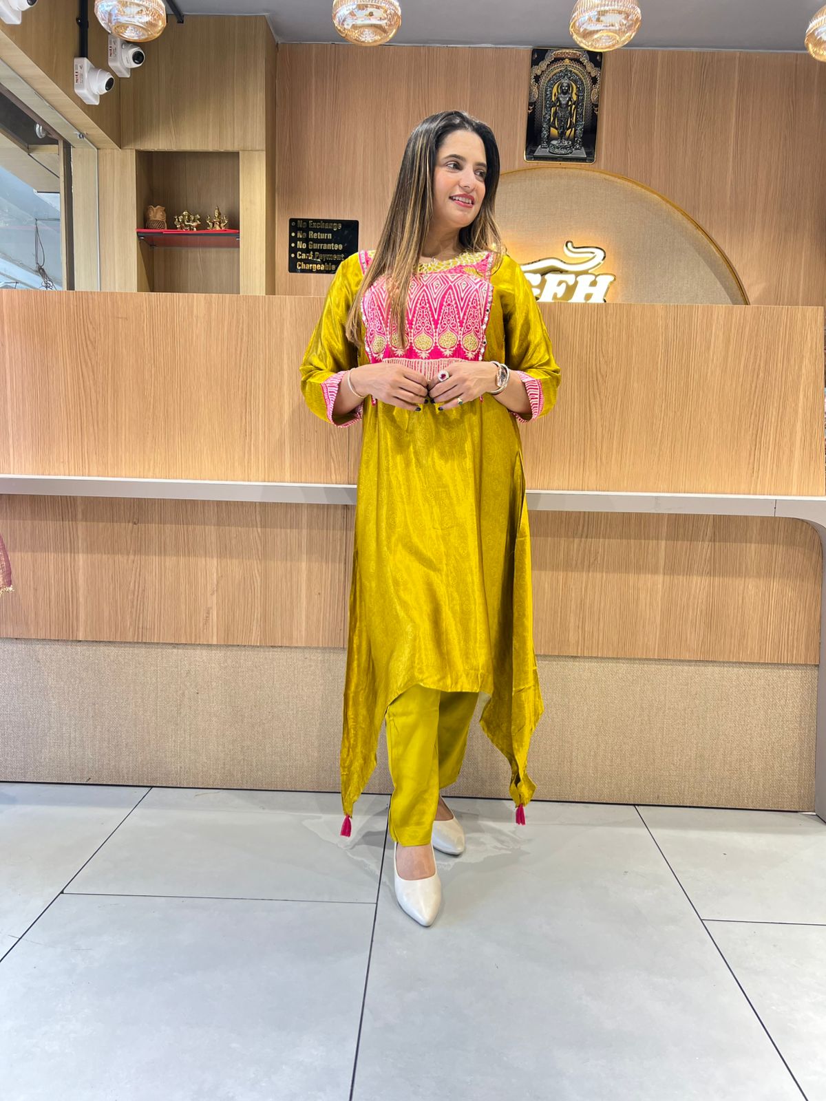 Pure Modal Crep Yellow 2pc Set