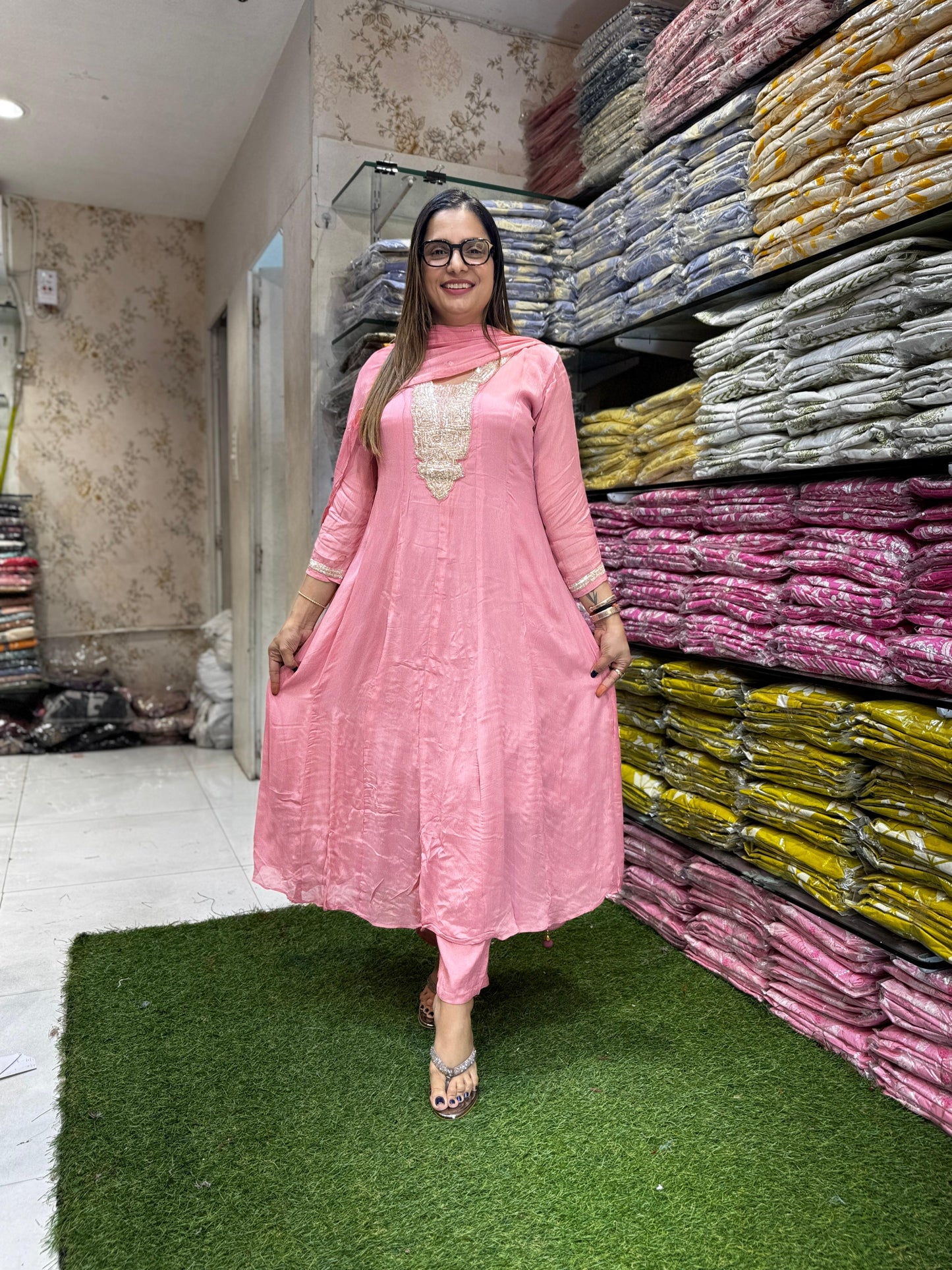 Pure Chinon Pink 3pc Set