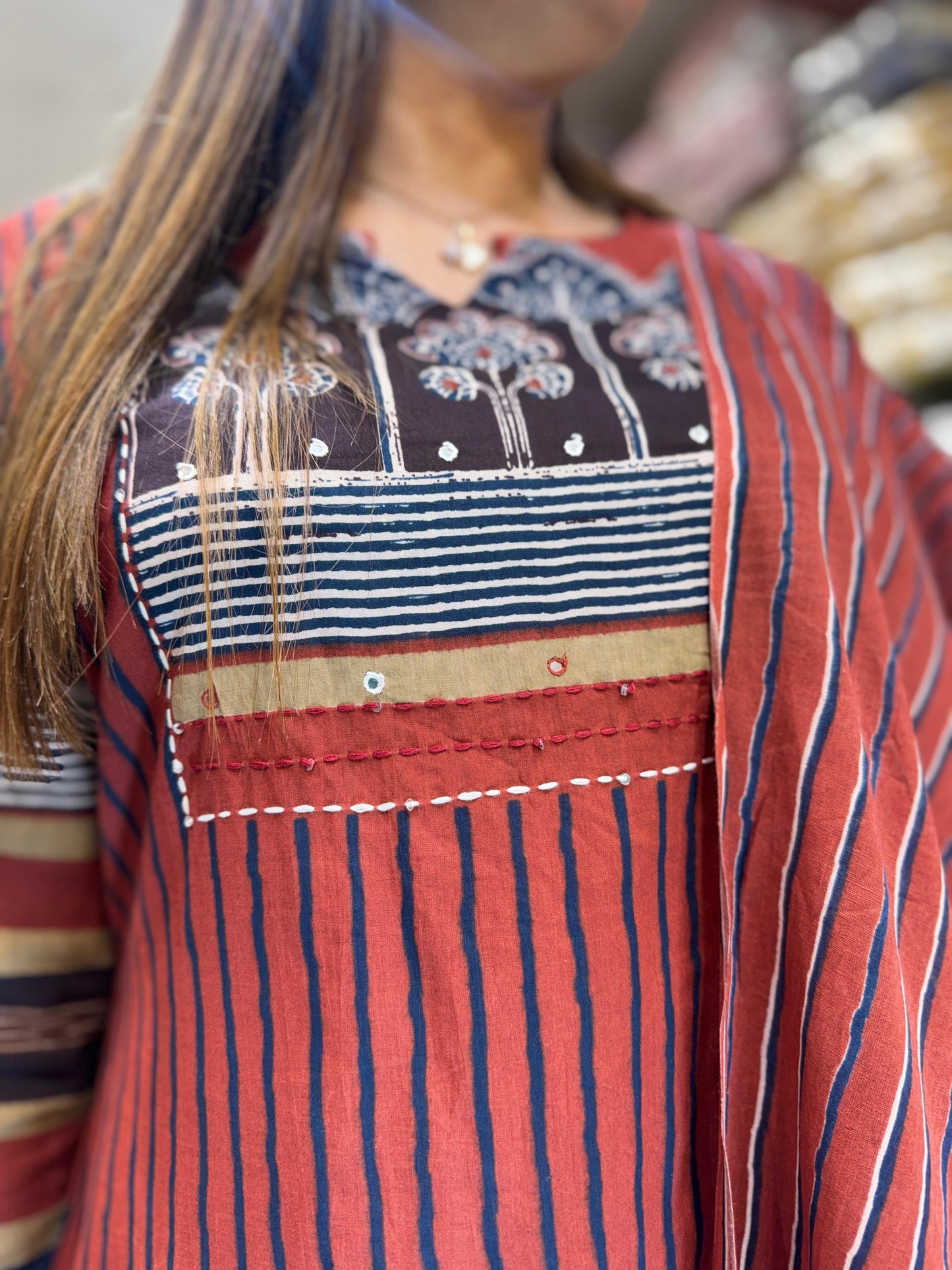 Pure Cotton Red 3pc Set