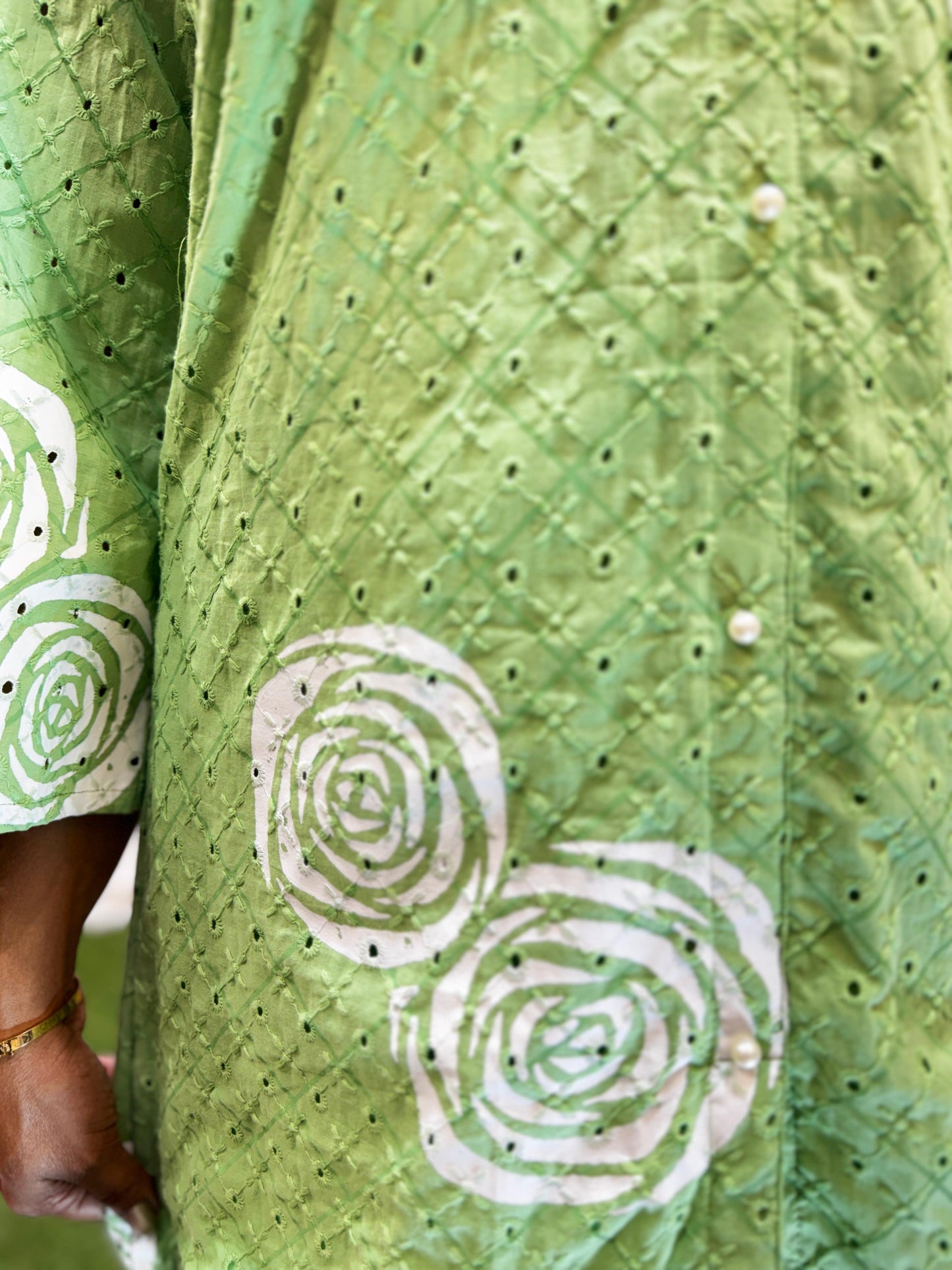 Pure Cotton Green 2pc Set