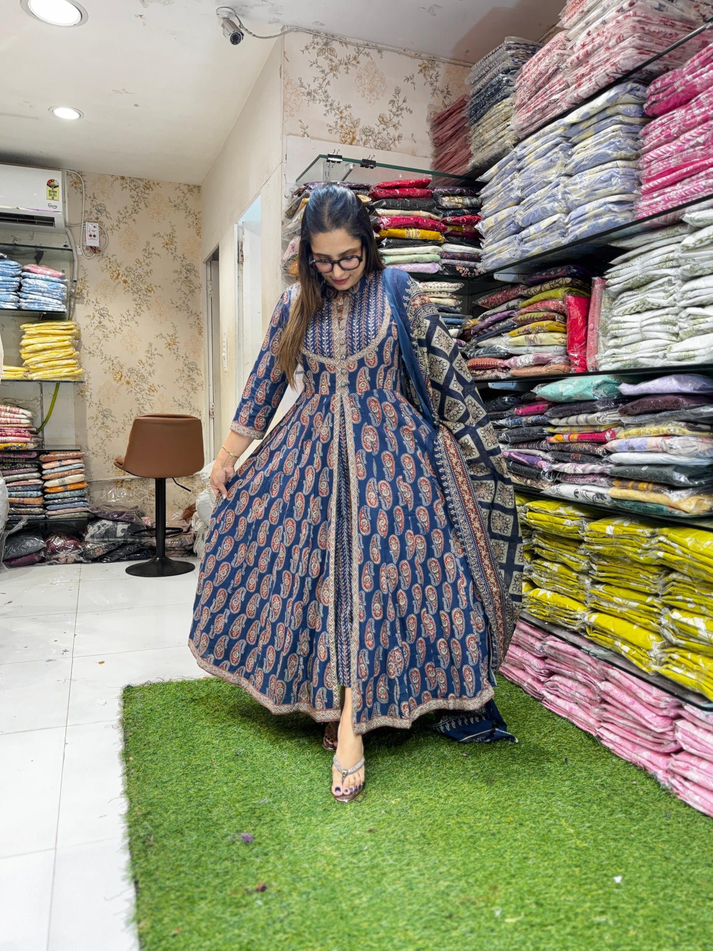 Pure Cotton Blue 2pc Set