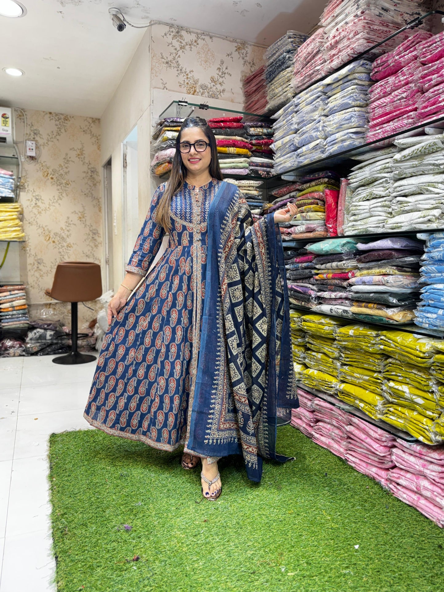 Pure Cotton Blue 2pc Set