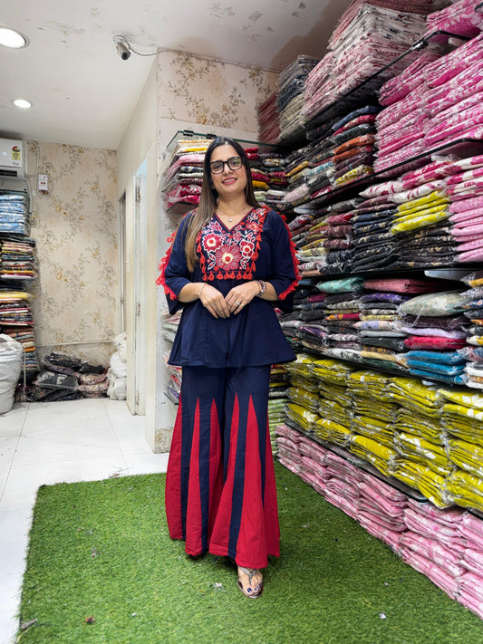 Pure Flex Cotton Blue 2pc Set