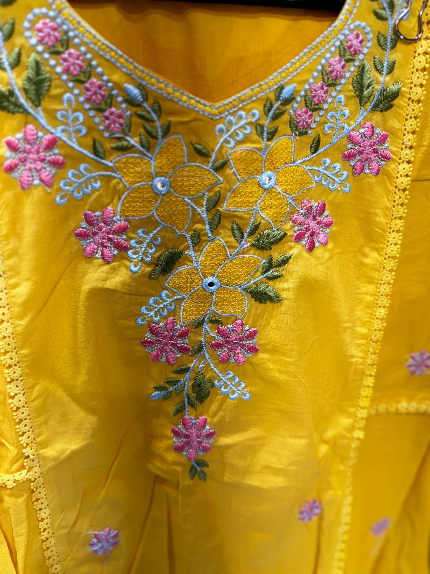 Pure Cotton Yellow 3pc Set