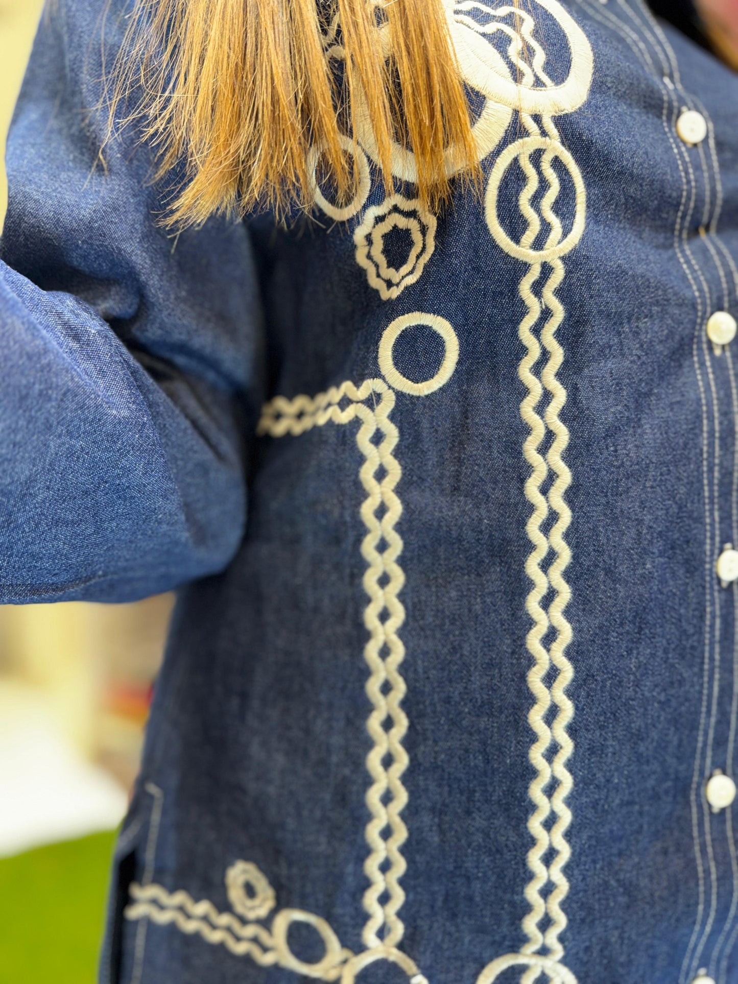 Pure Denim Blue 2pc Set