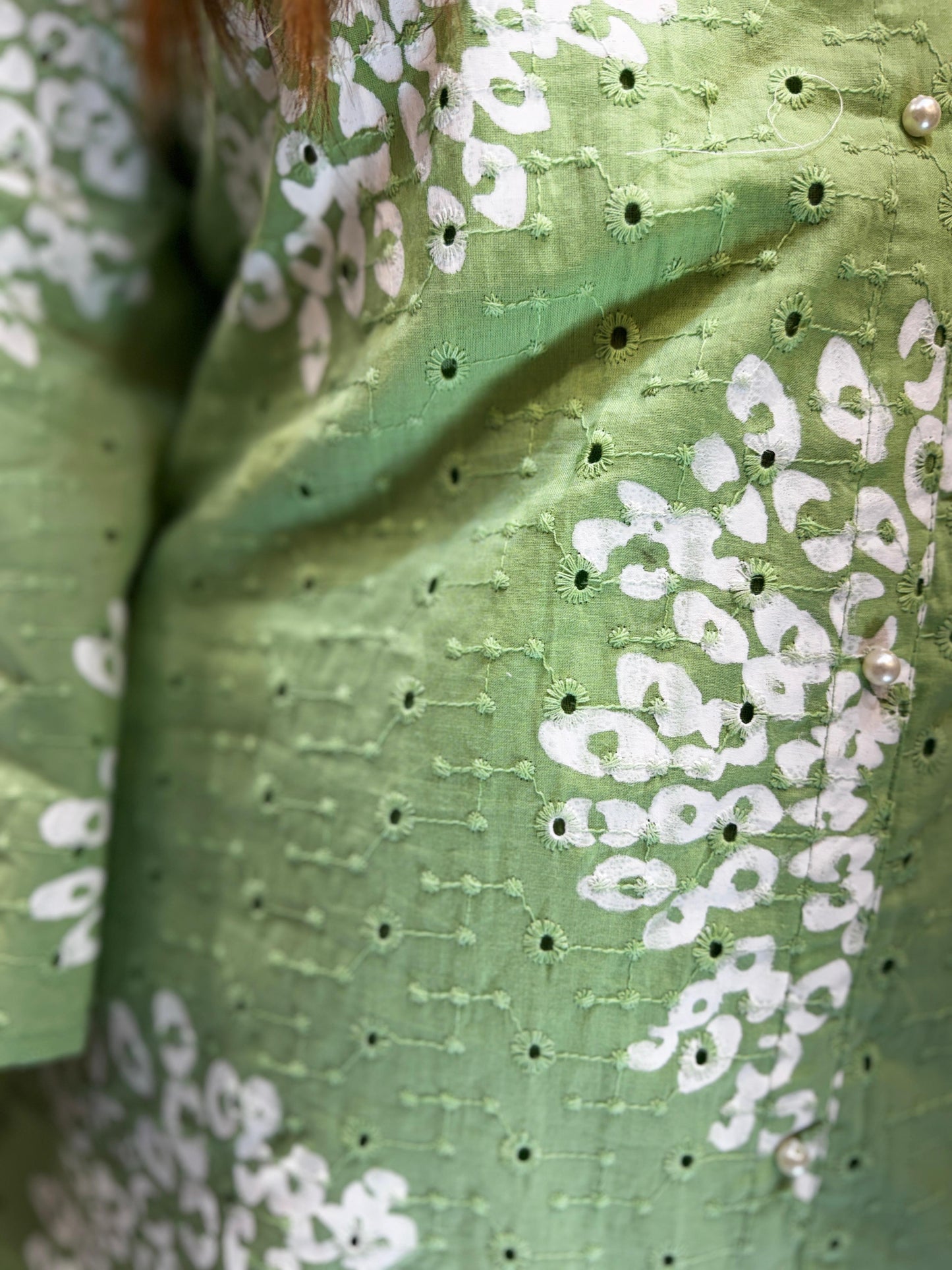 Pure Cotton Green 2pc Set