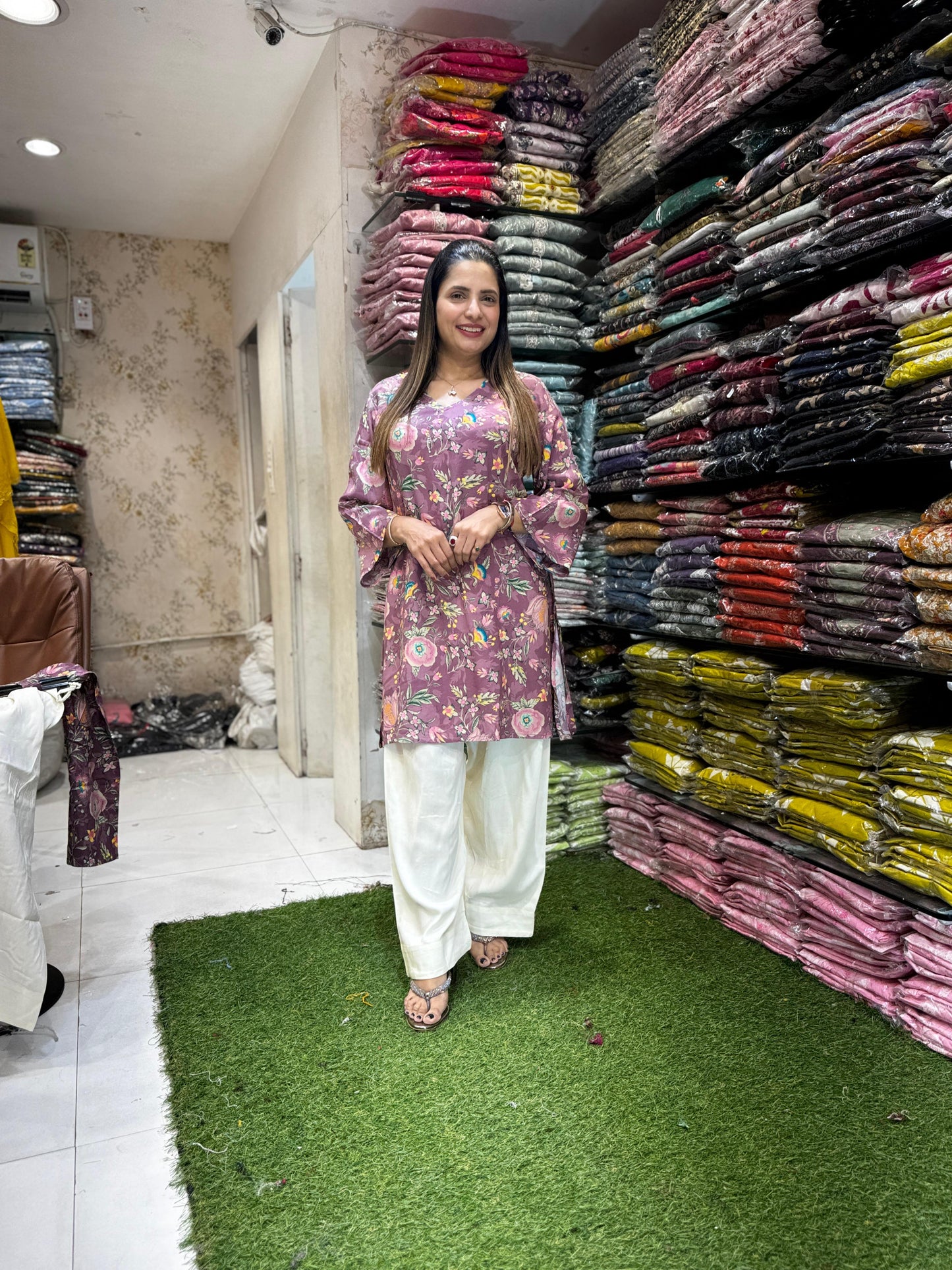 Pure German Rayon Onion Farsi Salwar 2pc Set