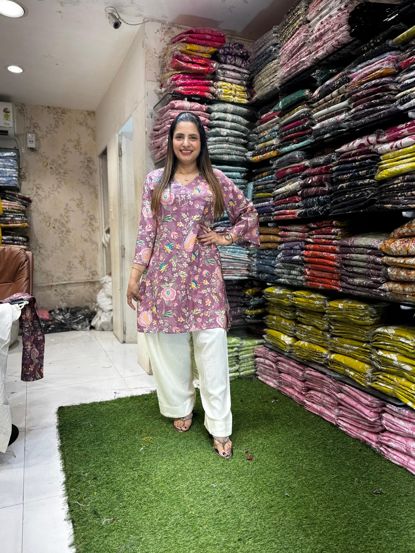 Pure German Rayon Onion Farsi Salwar 2pc Set