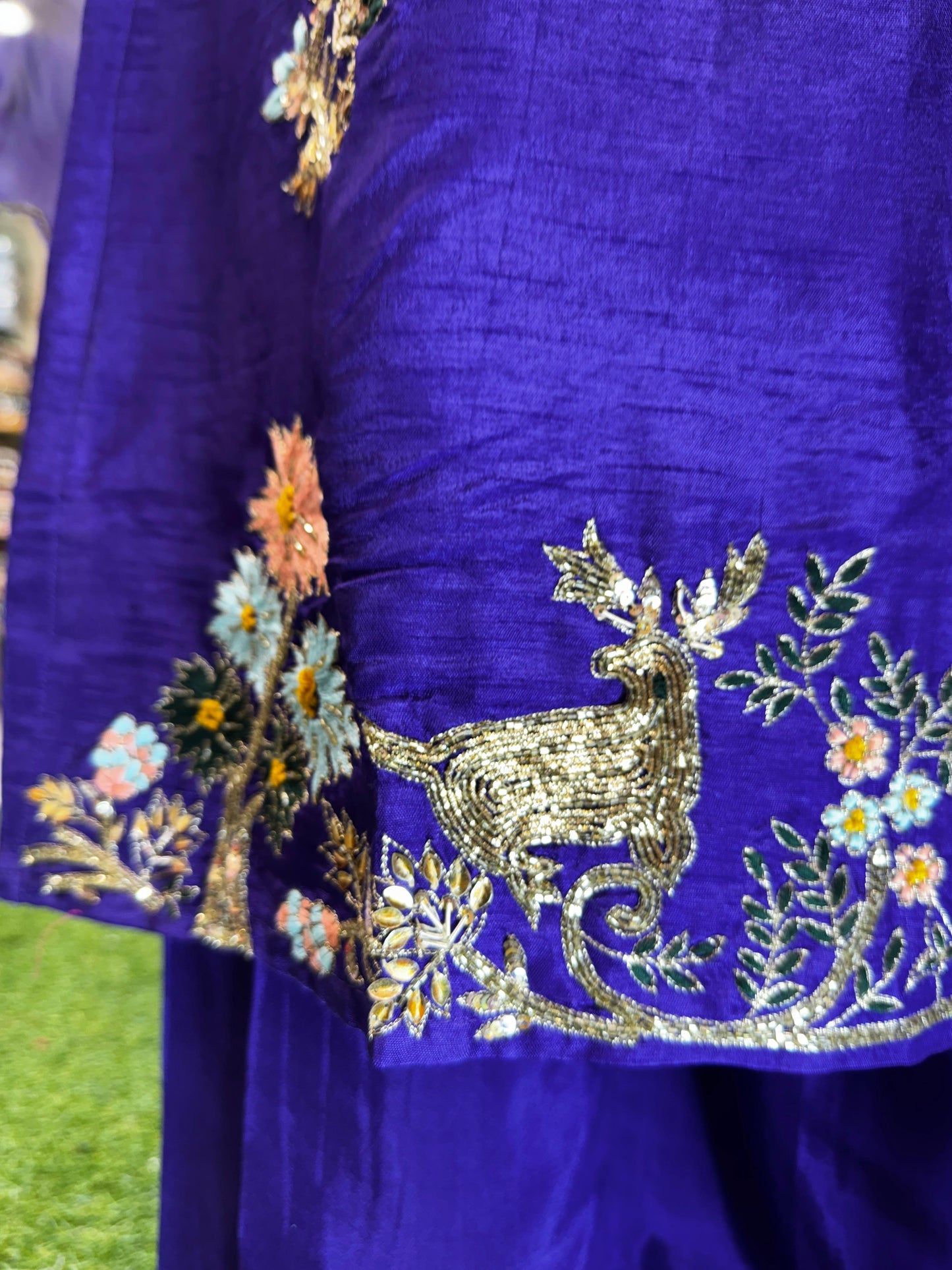 Pure Dola Silk Purple 3pc Set