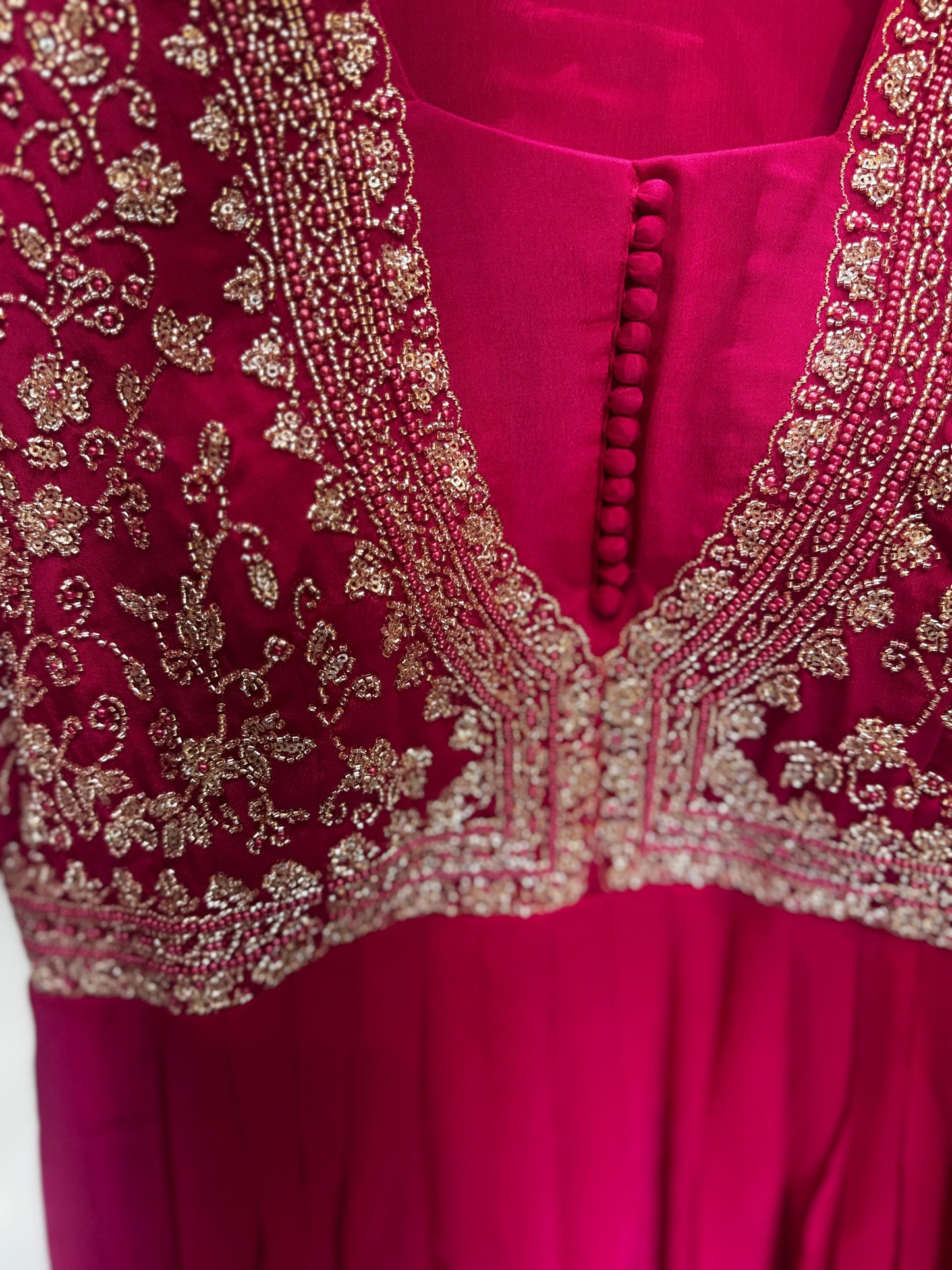 Pure Chinon Pink Gown