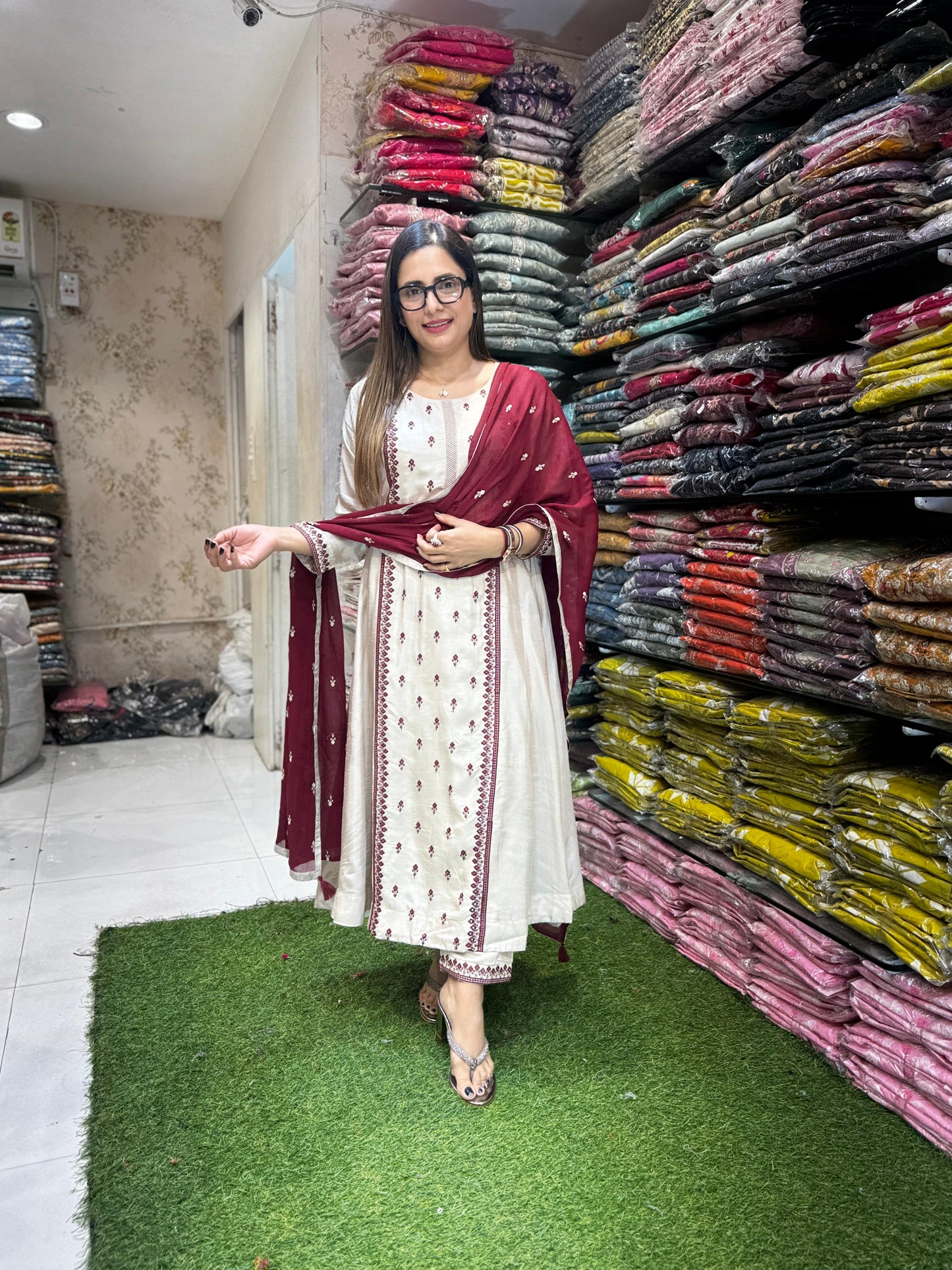 Pure Dola Silk English 3pc Set