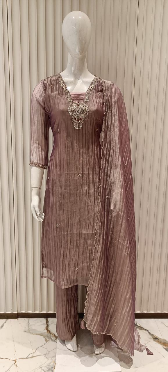 Pure Glass Crush Tissue Pastle Onion 3pc Set