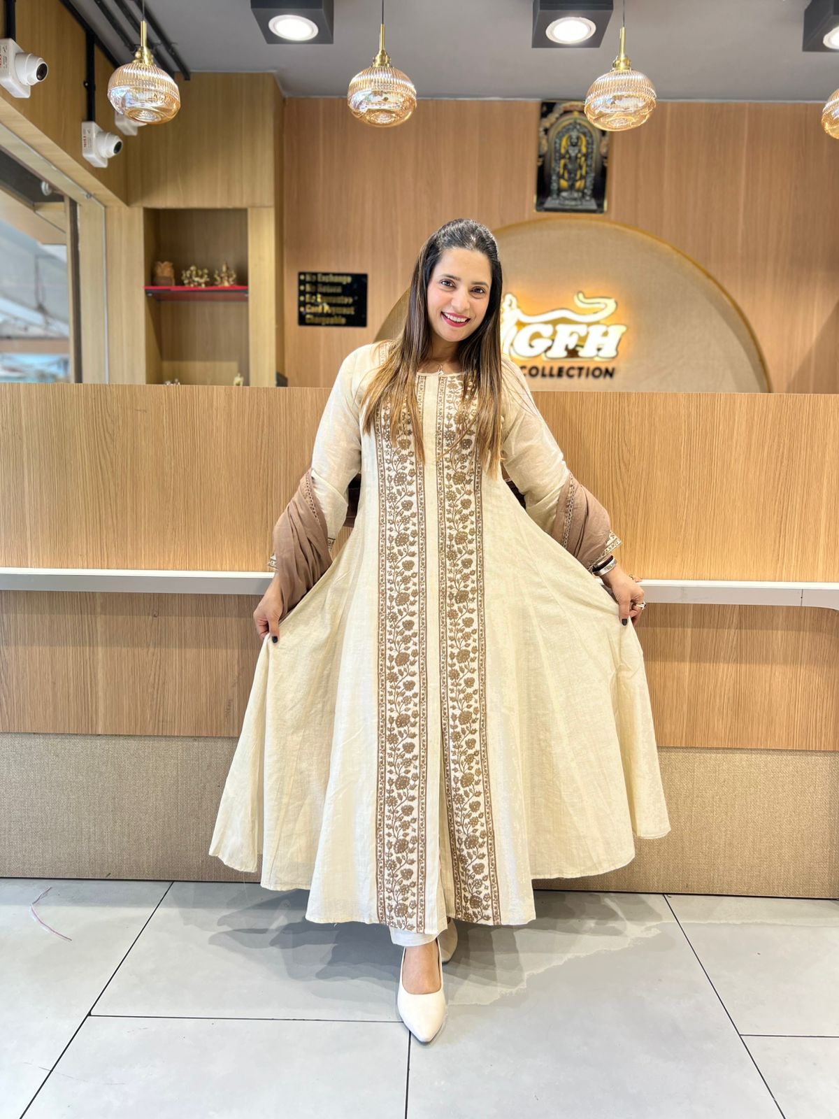 Pure Linen Silk Dusty Off White 3pc Set