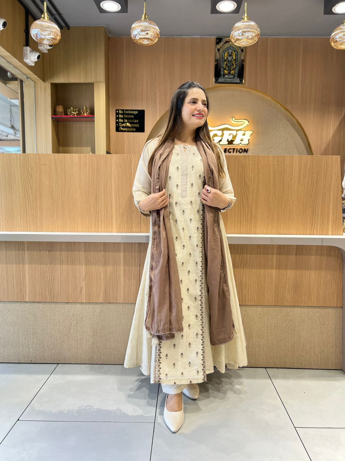 Pure Linen Silk Dusty Off White 3pc Set