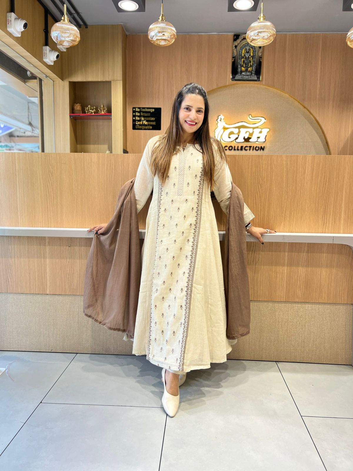 Pure Linen Silk Dusty Off White 3pc Set