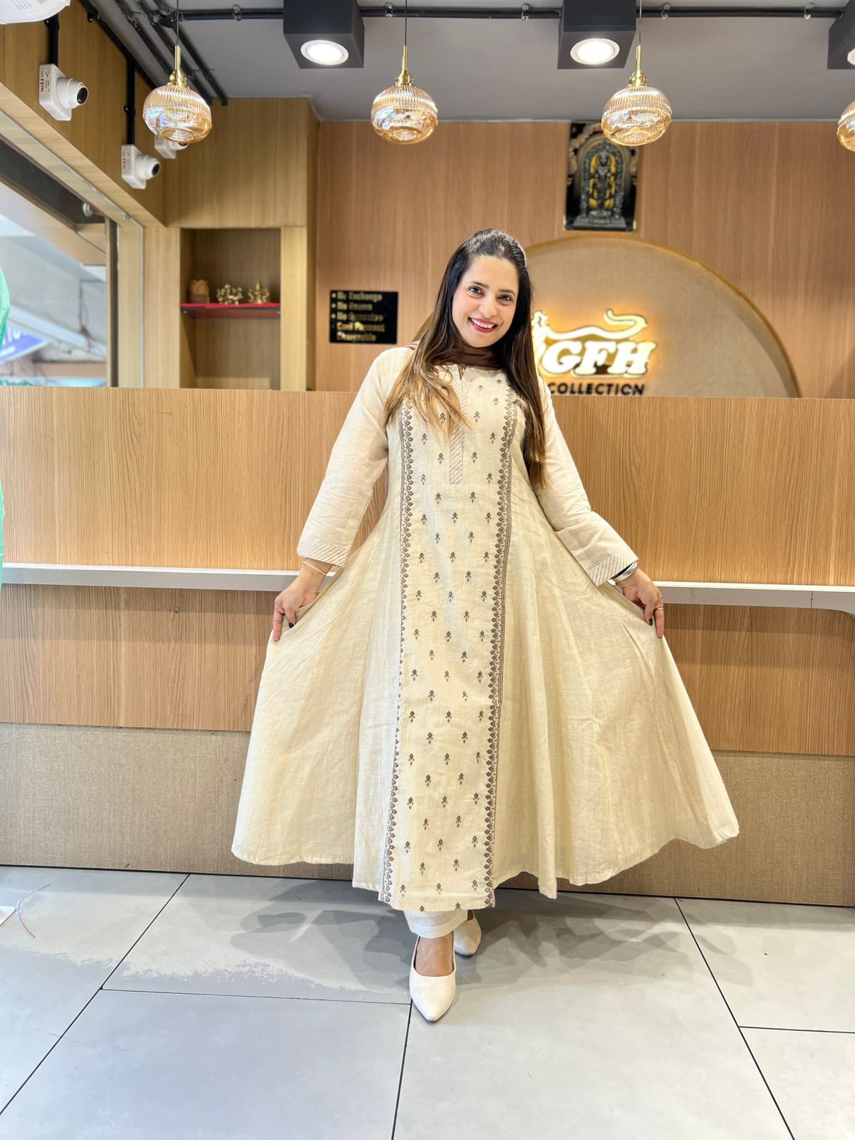 Pure Linen Silk Dusty Off White 3pc Set