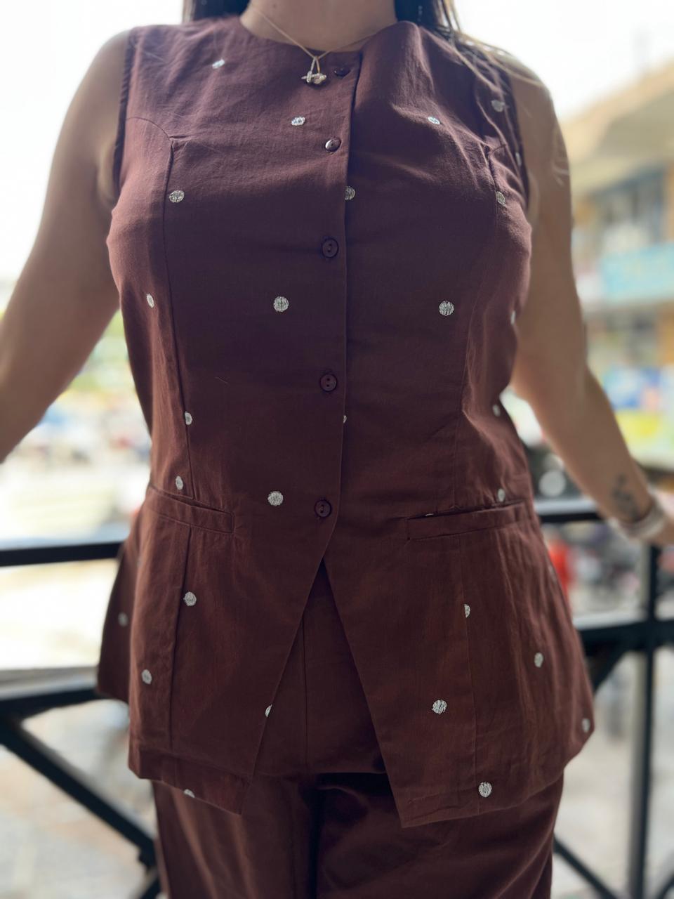 Pure Flex Cotton Brown 2pc Set