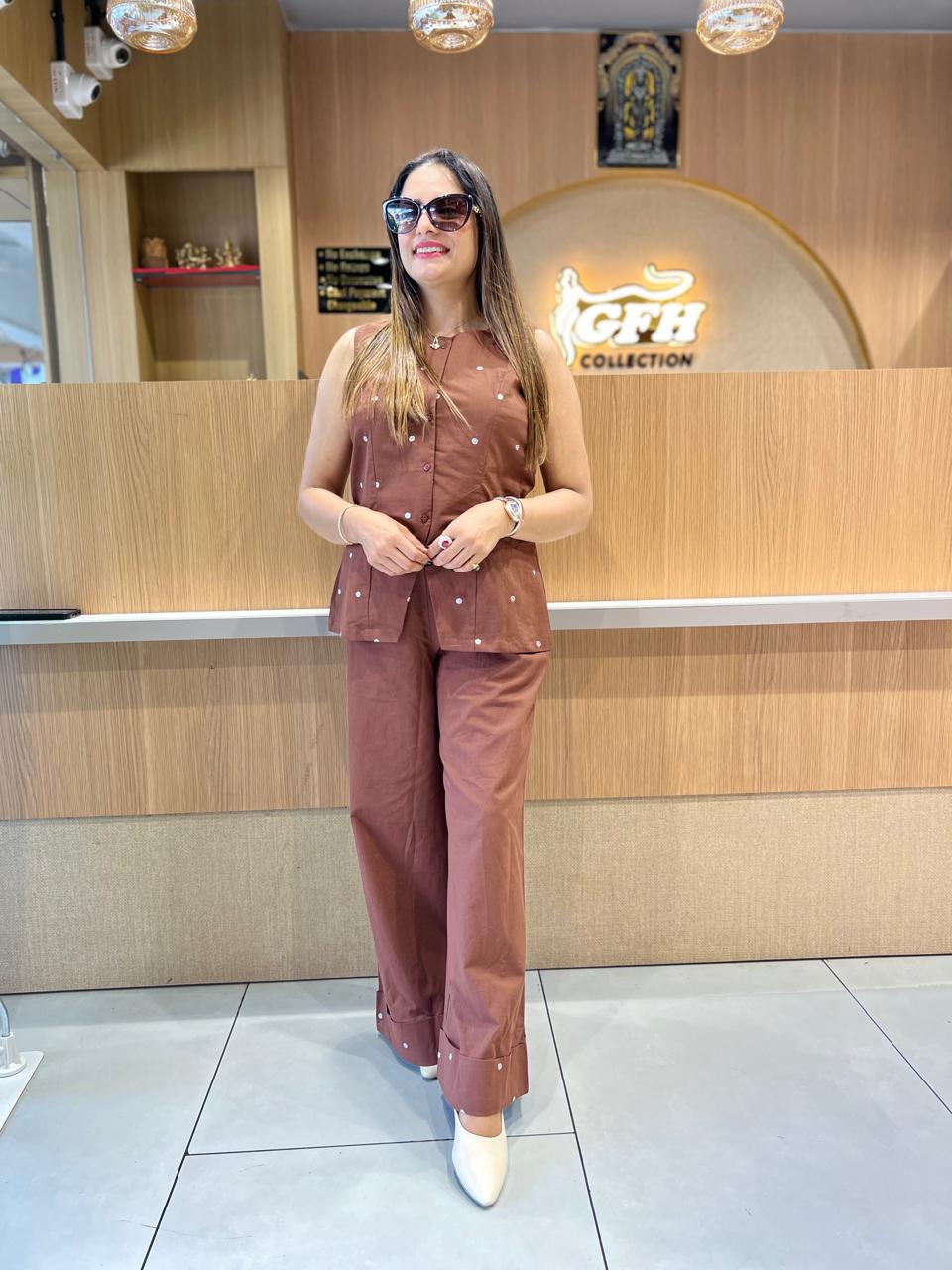 Pure Flex Cotton Brown 2pc Set