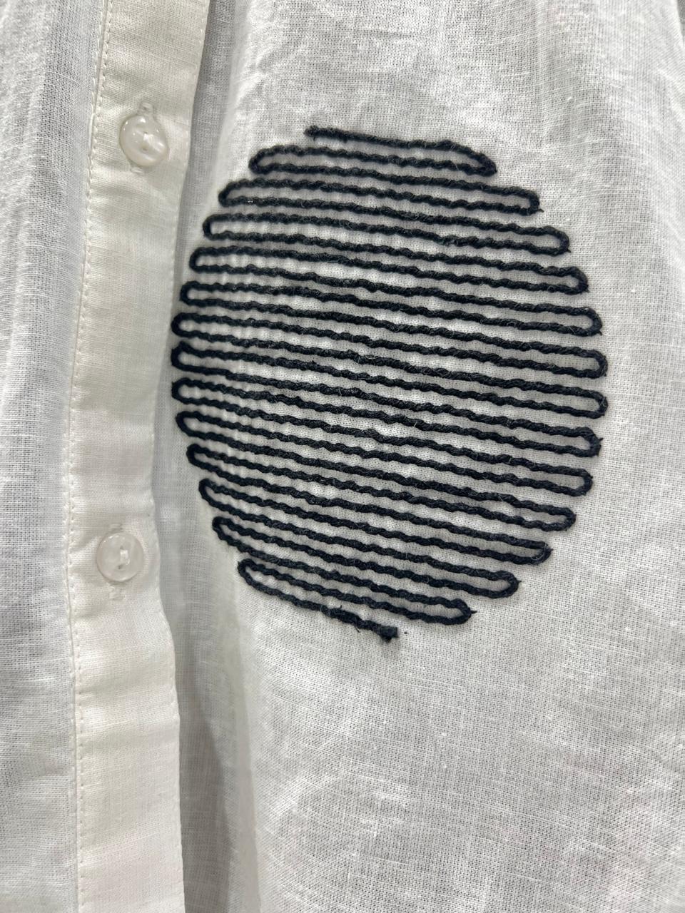 Pure Linen Cotton Pearl White 2pc Set