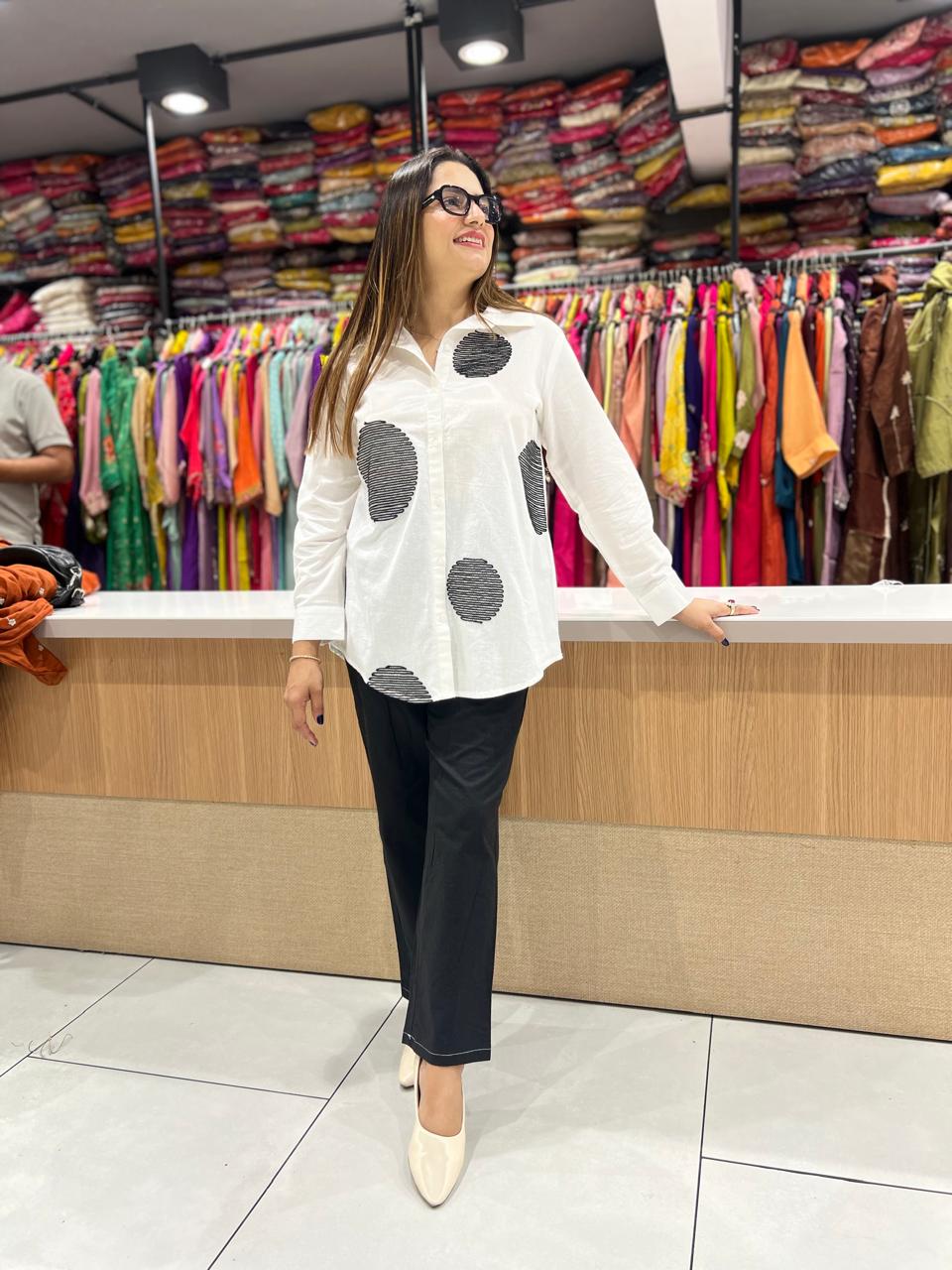 Pure Linen Cotton Pearl White 2pc Set