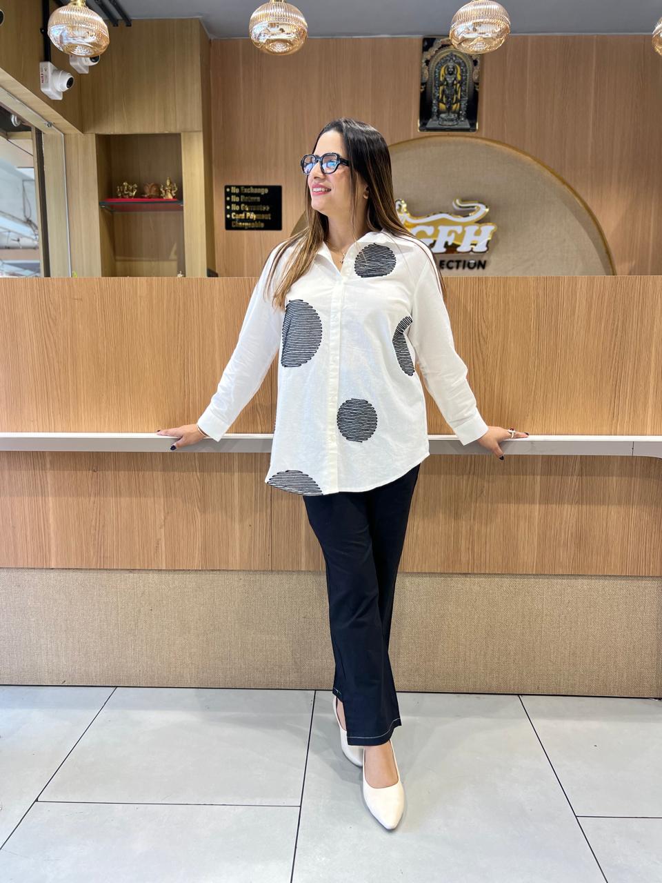 Pure Linen Cotton Pearl White 2pc Set