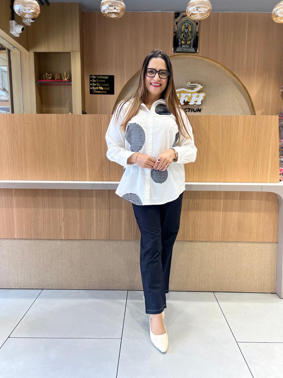 Pure Linen Cotton Pearl White 2pc Set