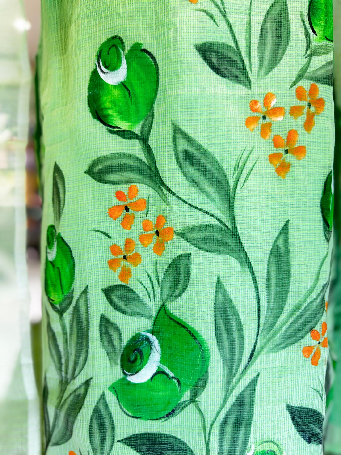 Pure Kota Doria Green 3pc Set