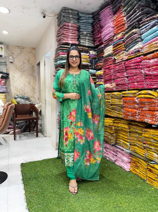 Pure HO Silk Green 3pc Set