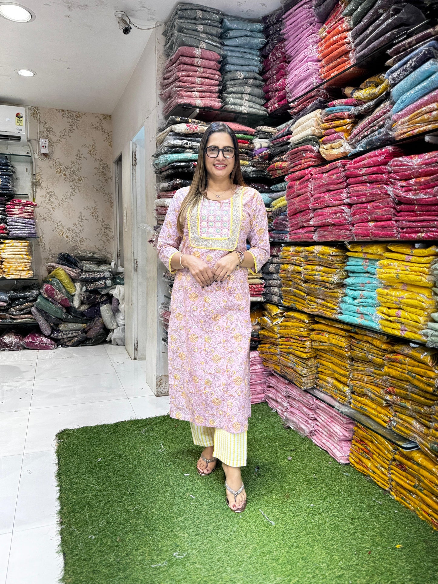 Pure Cotton Pink 2pc Set