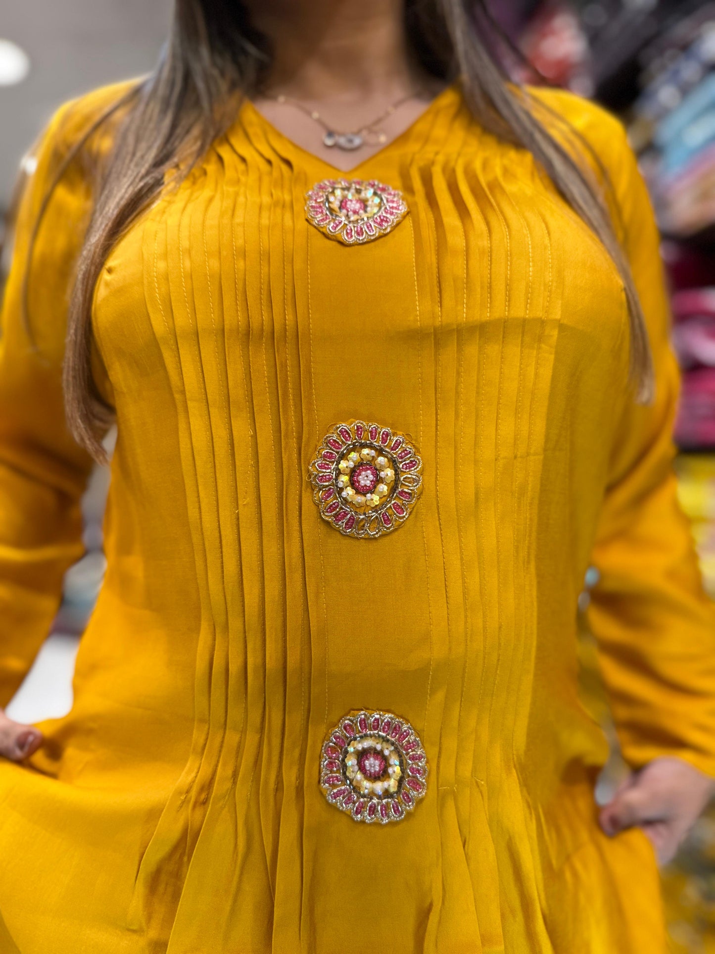 Pure Modal Muslin Yellow 2pc Set