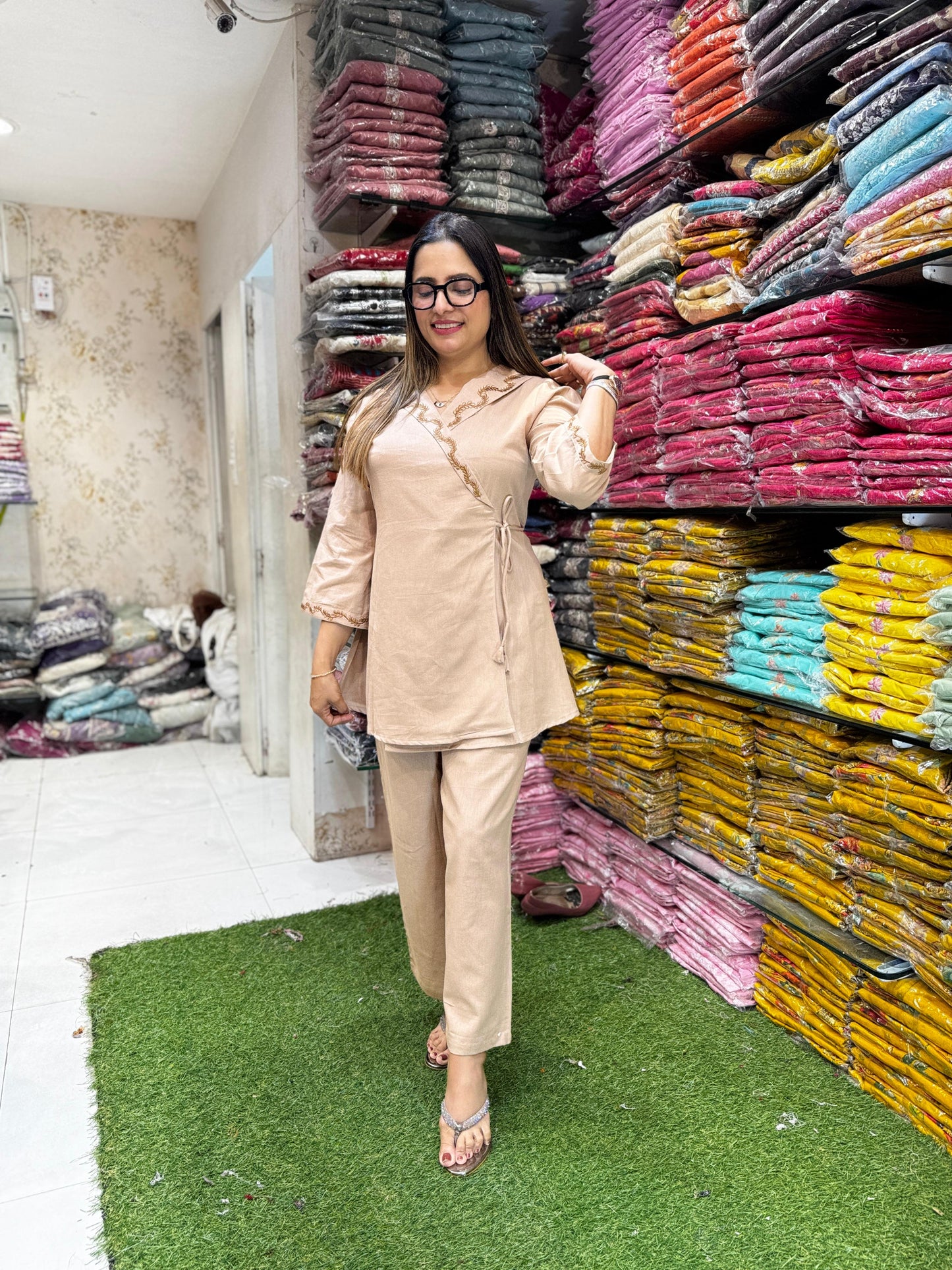 Pure Flex Cotton Cream 2pc Set