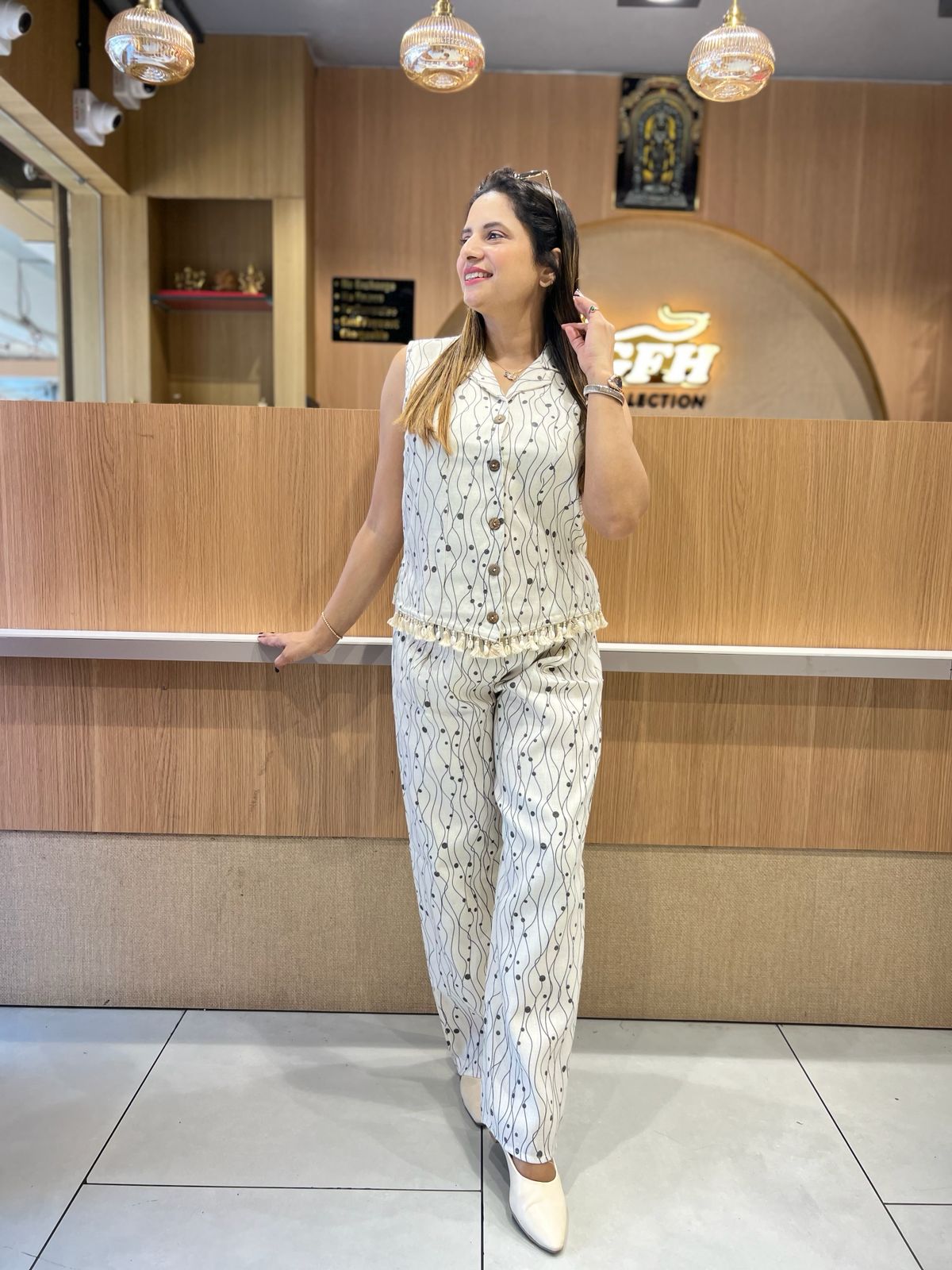 Pure Linen Cotton 2pc Set