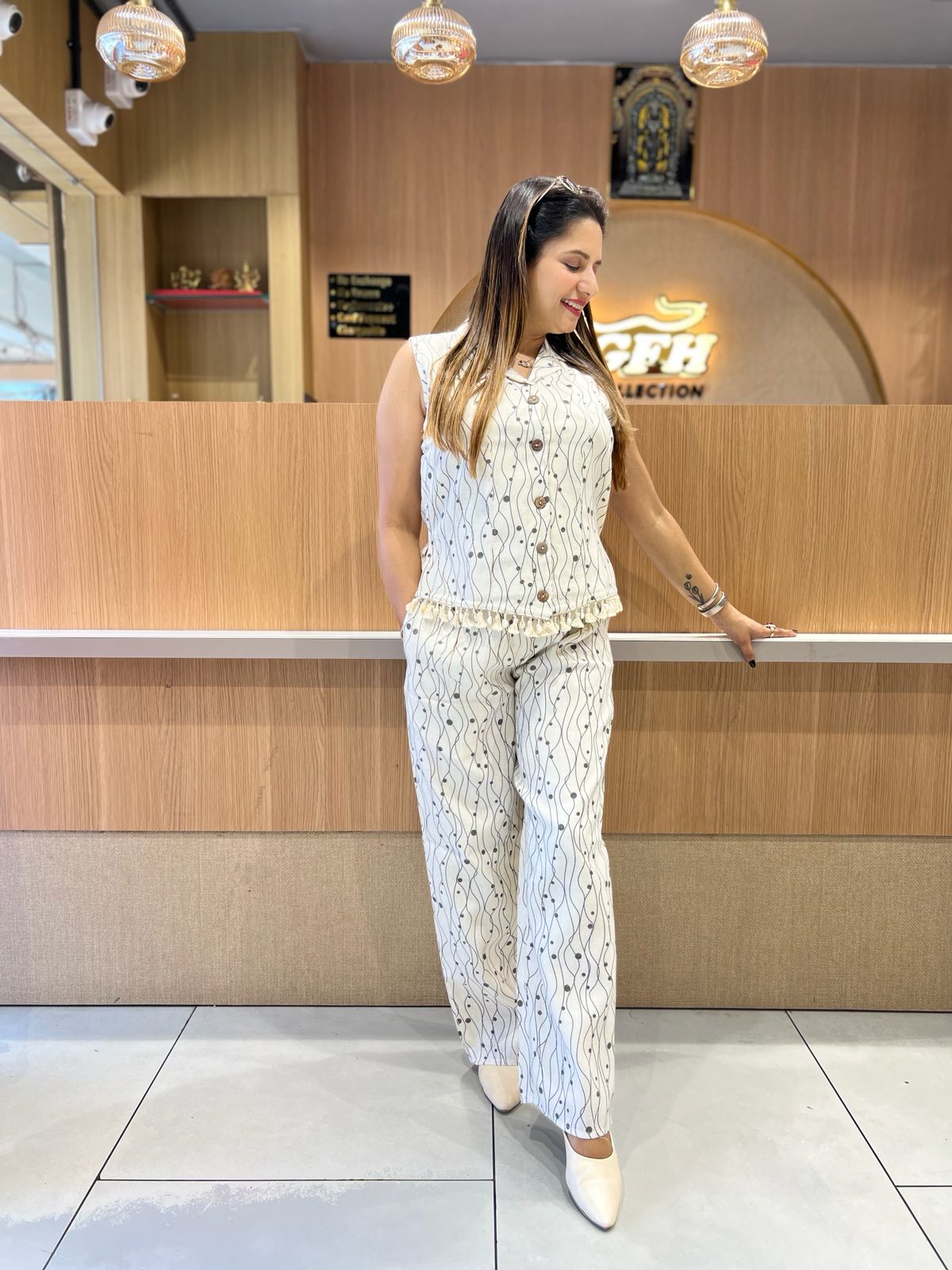 Pure Linen Cotton 2pc Set