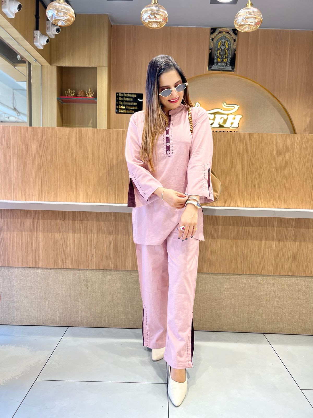 Pure Flex Cotton Light Pink 2pc Set