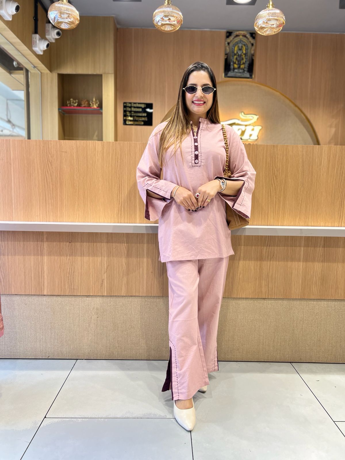 Pure Flex Cotton Light Pink 2pc Set