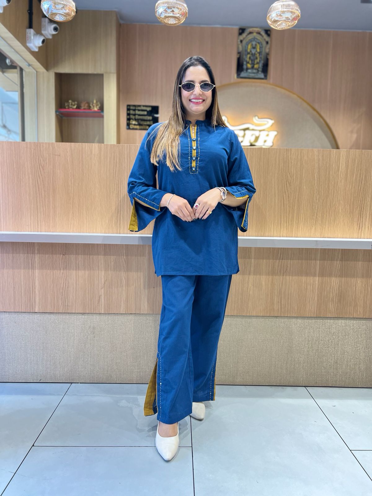 Pure Flex Cotton Blue 2pc Set