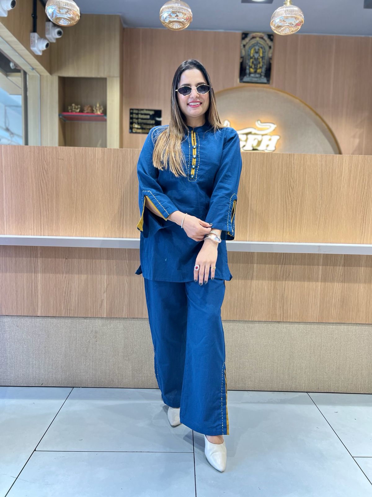 Pure Flex Cotton Blue 2pc Set