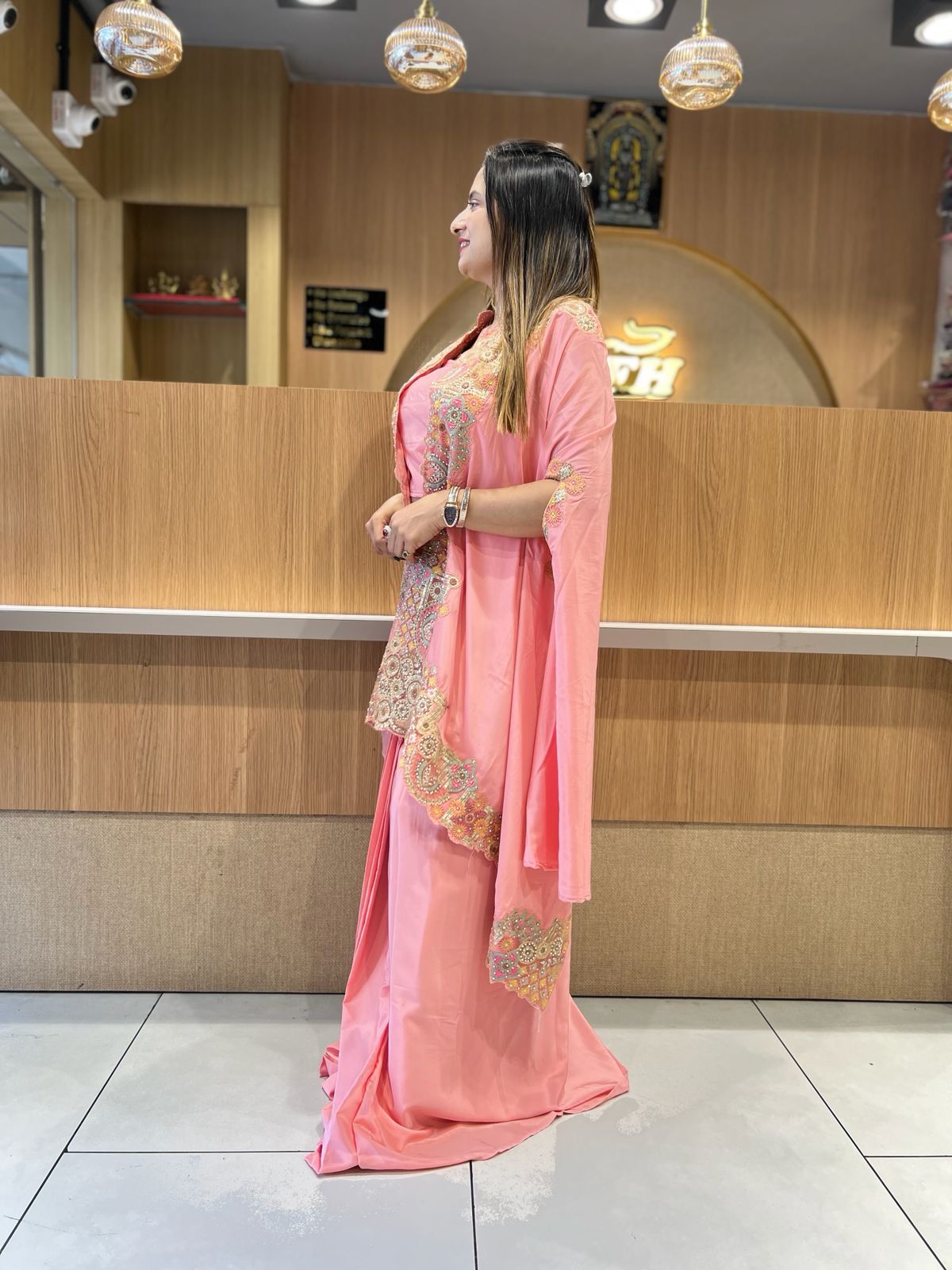 Pure Crep Baby Pink 3pc set