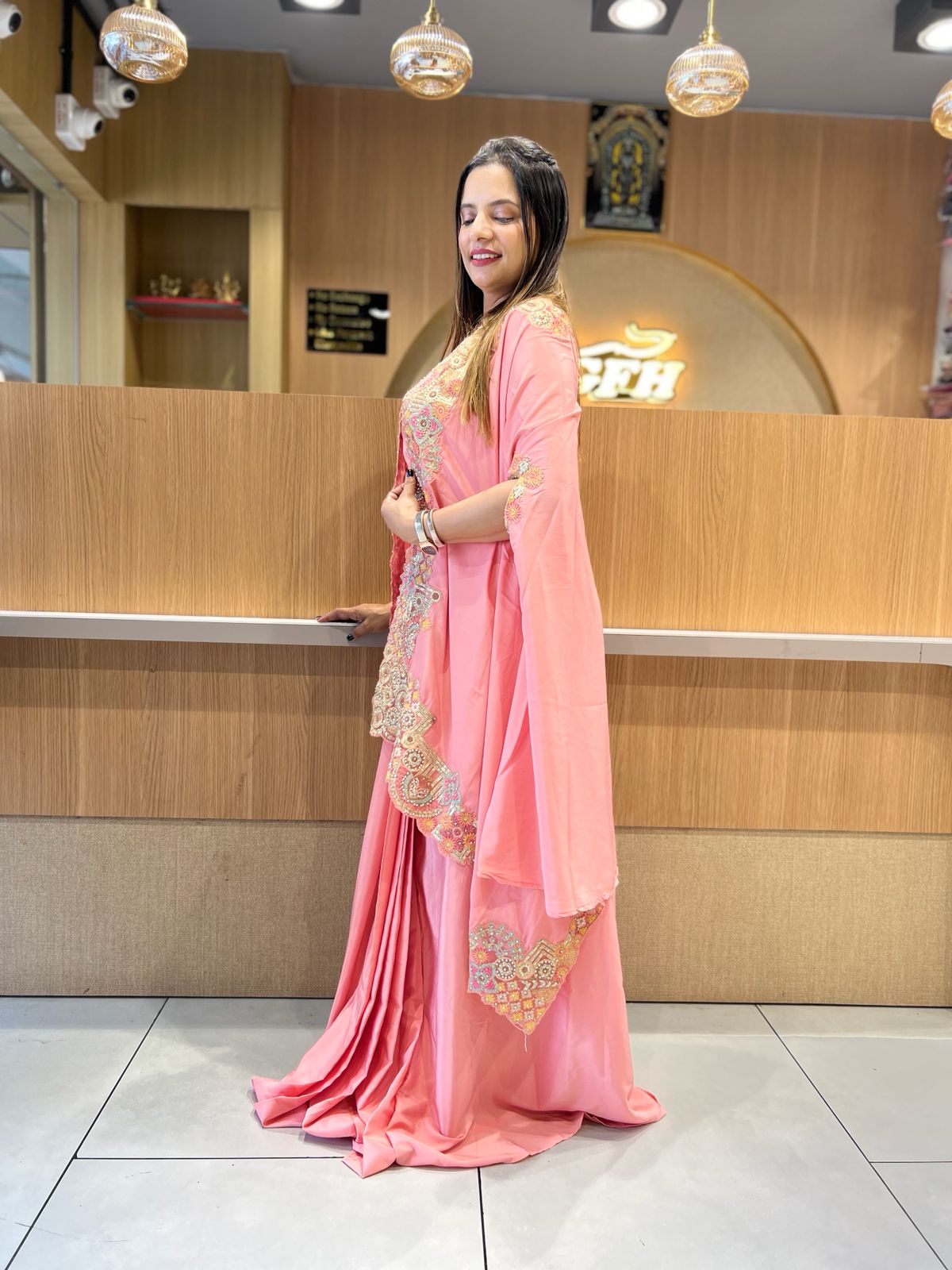 Pure Crep Baby Pink 3pc set