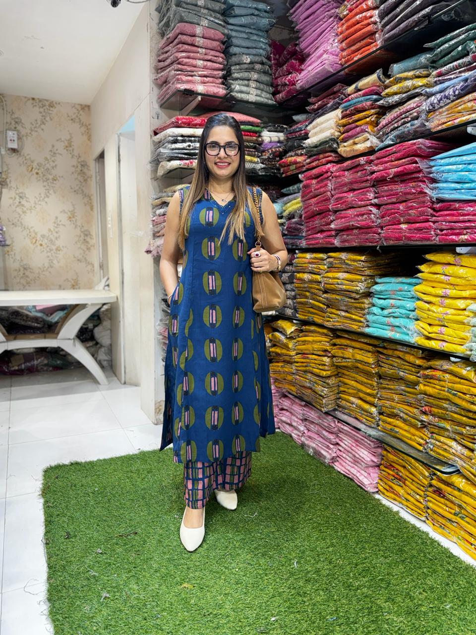Pure Flex Cotton Blue 2pc Set