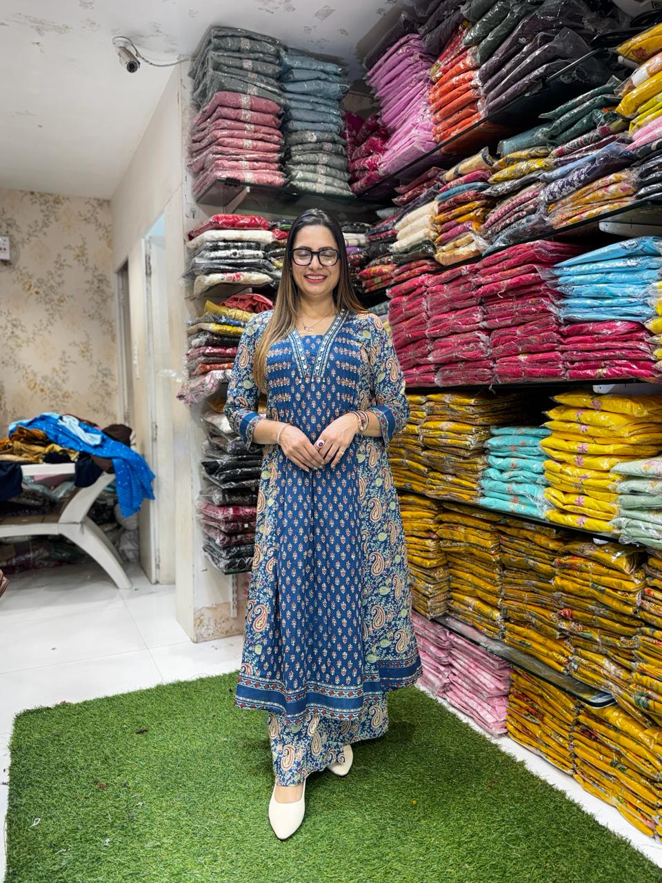 Pure Cotton Blue 2pc Set