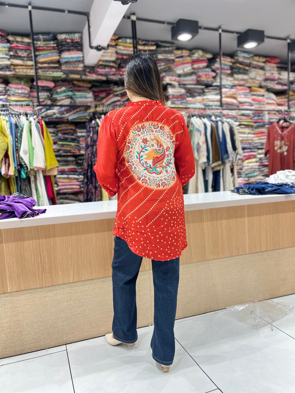 Pure Crep Red Shirt